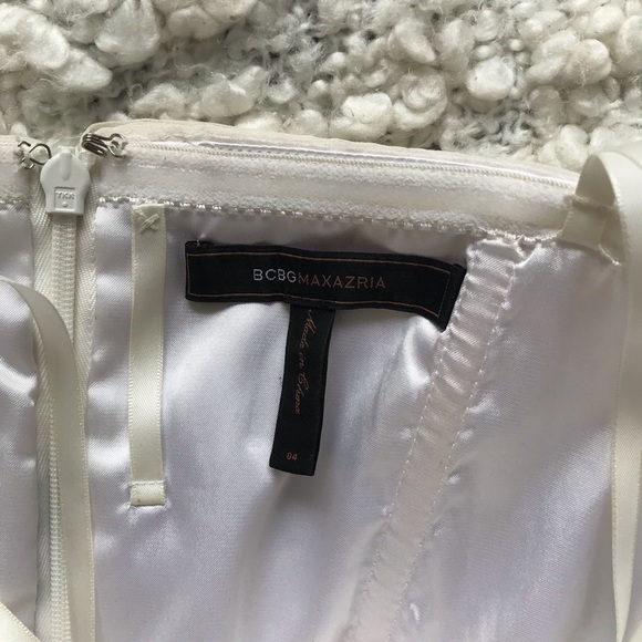 BCBGMaxazria sweetheart neckline babydoll dress - Picture 7 of 8